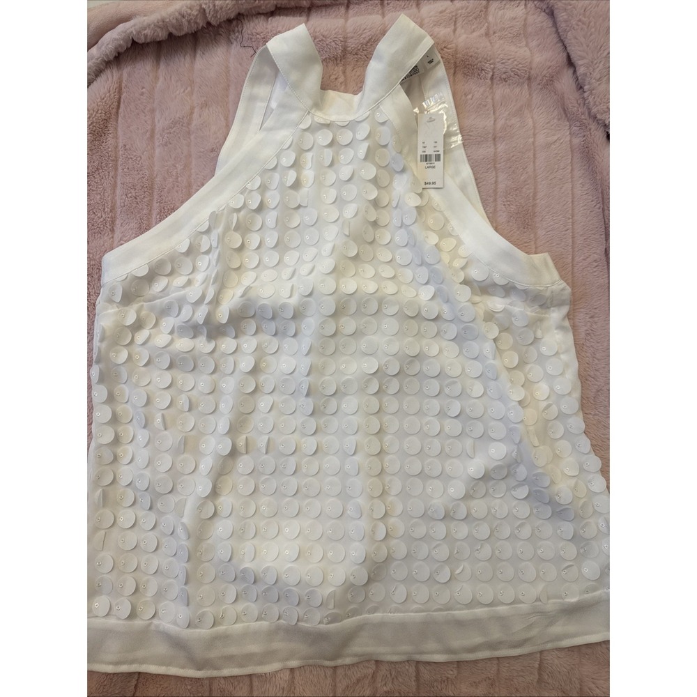 7th Avenue Design Studio Halter Top Size L